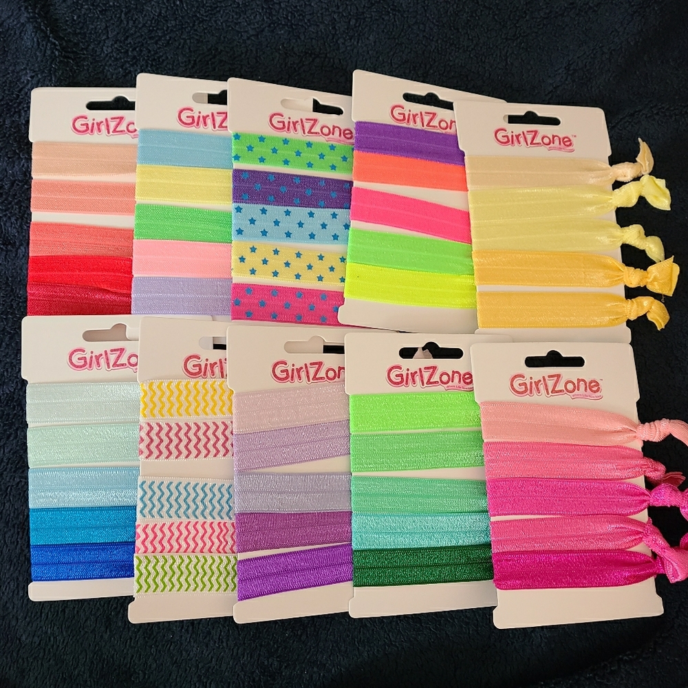 Girl Zone hair ties